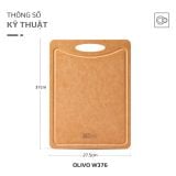 Thớt Gỗ OLIVO Wood Fiber W306 – W376 – Chống Cong Vênh, Ẩm Mốc, Không Bám Mùi Thực Phẩm – Sử Dụng Được Với Máy Rửa Bát