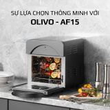 Nồi Chiên Không Dầu OLIVO AF15 - 16 Chức Năng - Dung Tích 15L - Công Suất 2000W