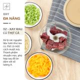 Máy Xay Thực Phẩm Đa Năng Sạc Pin OLIVO RFC270 – Xay Tỏi Ớt, Xay Thịt, Xay Hạt Tiện Lợi – Pin Sạc Bền Bỉ – Dung Tích 270ML – Dễ Dàng Vệ Sinh