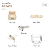 Máy Xay Thực Phẩm Đa Năng Sạc Pin OLIVO RFC270 – Xay Tỏi Ớt, Xay Thịt, Xay Hạt Tiện Lợi – Pin Sạc Bền Bỉ – Dung Tích 270ML – Dễ Dàng Vệ Sinh