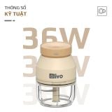 Máy Xay Thực Phẩm Đa Năng Sạc Pin OLIVO RFC270 – Xay Tỏi Ớt, Xay Thịt, Xay Hạt Tiện Lợi – Pin Sạc Bền Bỉ – Dung Tích 270ML – Dễ Dàng Vệ Sinh