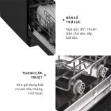 Máy Rửa Bát OLIVO DW18 - 3 Giỏ Linh Hoạt - Tải Trọng 18 Bộ Bát Đĩa - Sấy Turbo EcoDry - Rửa Hydro360 Wash -16 Chương Trình - Khử Khuẩn UV