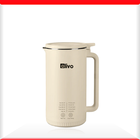 Máy Xay Nấu Đa Năng OLIVO CB2000 - Dung Tích 1000ML, Độ Ồn Thấp, Chống Trào Tuyệt Đối, Dễ Vệ Sinh