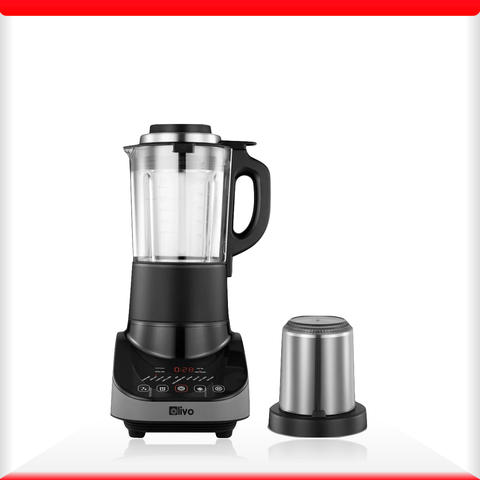 Máy Xay Nấu Đa Năng OLIVO CB20 - Độ Ồn Thấp Nhất - Chống Trào Tuyệt Đối - Vệ Sinh Khử Khuẩn - Chống Dính Gốm
