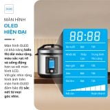 Nồi Áp Suất Điện Đa Năng OLIVO PC680 - Màn Hình OLED Hiện Đại, Lòng Nồi INOX 304, Đa Chức Năng 16 Chế Độ Cài Sẵn, Dung Tích 6L, Công Suất 1500W