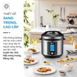 Nồi Áp Suất Điện Đa Năng OLIVO PC680 - Màn Hình OLED Hiện Đại, Lòng Nồi INOX 304, Đa Chức Năng 16 Chế Độ Cài Sẵn, Dung Tích 6L, Công Suất 1500W