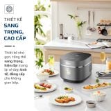 Nồi Cơm Điện OLIVO RC86 Titanium - Lòng Nồi INOX 304 Chống Dính Tự Nhiên, Nấu Cơm Ngon, Thiết Kế Tinh Tế, Sang Trọng