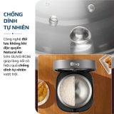 Nồi Cơm Điện OLIVO RC86 Titanium - Lòng Nồi INOX 304 Chống Dính Tự Nhiên, Nấu Cơm Ngon, Thiết Kế Tinh Tế, Sang Trọng