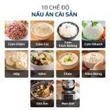 Nồi Cơm Điện OLIVO RC88 – Lòng Nồi INOX 304 Chống Dính Tự Nhiên, Bảng Điều Khiển OLED Sống Động, Nấu Cơm Ngon, Thiết Kế Sang Trọng