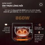 Nồi Cơm Điện OLIVO RC88 – Lòng Nồi INOX 304 Chống Dính Tự Nhiên, Bảng Điều Khiển OLED Sống Động, Nấu Cơm Ngon, Thiết Kế Sang Trọng