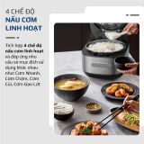 Nồi Cơm Điện Cao Tần OLIVO RC900IH – Lòng Nồi INOX 316L Cao Cấp, Công Nghệ Cao Tần Giữ Trọn Dinh Dưỡng, Bảng Điều Khiển Oled Sống Động, Hiện Đại, Cao Cấp