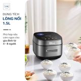 Nồi Cơm Điện Cao Tần OLIVO RC900IH – Lòng Nồi INOX 316L Cao Cấp, Công Nghệ Cao Tần Giữ Trọn Dinh Dưỡng, Bảng Điều Khiển Oled Sống Động, Hiện Đại, Cao Cấp