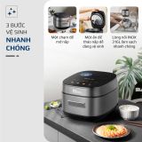 Nồi Cơm Điện Cao Tần OLIVO RC900IH – Lòng Nồi INOX 316L Cao Cấp, Công Nghệ Cao Tần Giữ Trọn Dinh Dưỡng, Bảng Điều Khiển Oled Sống Động, Hiện Đại, Cao Cấp