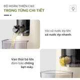 Máy Ép Chậm OLIVO SJ2000 - Khoang Tiếp Lớn, Củ Ép Kết Hợp Lưỡi Cắt Thông Minh, Thiết Kế Sang Trọng, Đẳng Cấp