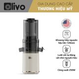 Máy Ép Chậm OLIVO SJ2000 - Khoang Tiếp Lớn, Củ Ép Kết Hợp Lưỡi Cắt Thông Minh, Thiết Kế Sang Trọng, Đẳng Cấp