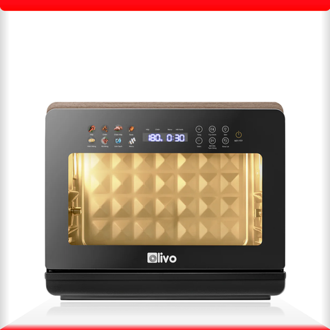 NỒI CHIÊN HẤP ĐA NĂNG OLIVO STEAMFRY XTRA - NÂNG CẤP BẢNG ĐIỀU KHIỂN OLED HIỆN ĐẠI