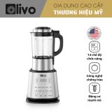 Máy Làm Sữa Hạt OLIVO X20 PLUS Phiên Bản 2023 - Đa Chức Năng - Tạm Dừng Thông Minh - Vệ Sinh Khử Khuẩn Độc Quyền - Chống Trào Tuyệt Đối - Công Suất 2000W