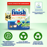 Viên rửa bát hữu cơ cao cấp Ultimate Eco All in 1 0% Deep Clean & Shine - Túi 45 viên (6)