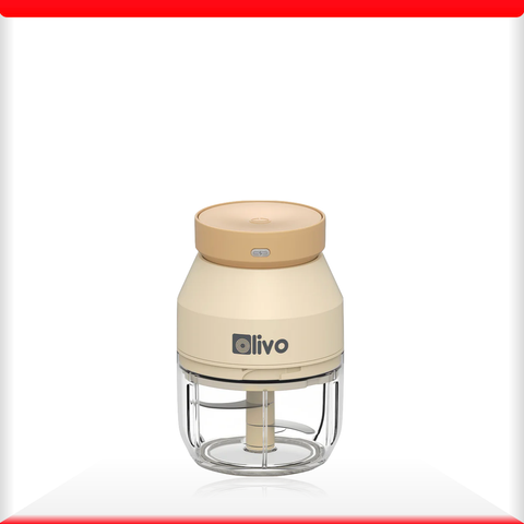 Máy Xay Thực Phẩm Đa Năng Sạc Pin OLIVO RFC270 – Xay Tỏi Ớt, Xay Thịt, Xay Hạt Tiện Lợi – Pin Sạc Bền Bỉ – Dung Tích 270ML – Dễ Dàng Vệ Sinh