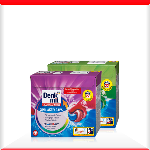 Viên giặt xả quần áo Denkmit 3.1 - Hộp 22 viên (5)