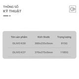 THỚT OLIVO WOOD FIBER - Chống Cong Vênh, Ẩm Mốc, Không Bị Mùi Hôi - Sử Dụng Được Với Máy Rửa Bát