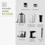 Máy Ép Chậm OLIVO SJ210- Ép Kiệt Bã 97% - Ép Trái Cây Hoa Quả Rau Củ Đa Năng