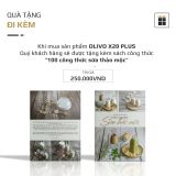 Máy Làm Sữa Hạt OLIVO X20 PLUS Phiên Bản 2023 - Đa Chức Năng - Tạm Dừng Thông Minh - Vệ Sinh Khử Khuẩn Độc Quyền - Chống Trào Tuyệt Đối - Công Suất 2000W