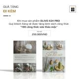 Máy Xay Nấu Đa Năng OLIVO X24 PRO - Đa Chức Năng - Chống Trào Tuyệt Đối - Mâm Nhiệt Gốm Chống Dính