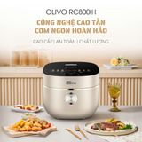 Nồi Cơm Điện Cao Tần OLIVO RC800IH – Công Nghệ Nấu Cao Tần Smart Heating, Lòng Nồi INOX 316L, 14 Chế Độ Cài Sẵn, Dung Tích 1.5L, Bảng Điều Khiển OLED