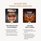 Nồi Cơm Điện Cao Tần OLIVO RC800IH – Công Nghệ Nấu Cao Tần Smart Heating, Lòng Nồi INOX 316L, 14 Chế Độ Cài Sẵn, Dung Tích 1.5L, Bảng Điều Khiển OLED