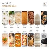 Nồi Cơm Điện Cao Tần OLIVO RC800IH – Công Nghệ Nấu Cao Tần Smart Heating, Lòng Nồi INOX 316L, 14 Chế Độ Cài Sẵn, Dung Tích 1.5L, Bảng Điều Khiển OLED