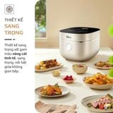 Nồi Cơm Điện Cao Tần OLIVO RC800IH – Công Nghệ Nấu Cao Tần Smart Heating, Lòng Nồi INOX 316L, 14 Chế Độ Cài Sẵn, Dung Tích 1.5L, Bảng Điều Khiển OLED