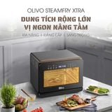 NỒI CHIÊN HẤP ĐA NĂNG OLIVO STEAMFRY XTRA - NÂNG CẤP BẢNG ĐIỀU KHIỂN OLED HIỆN ĐẠI