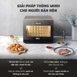 NỒI CHIÊN HẤP ĐA NĂNG OLIVO STEAMFRY XTRA - NÂNG CẤP BẢNG ĐIỀU KHIỂN OLED HIỆN ĐẠI