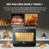 NỒI CHIÊN HẤP ĐA NĂNG OLIVO STEAMFRY XTRA - NÂNG CẤP BẢNG ĐIỀU KHIỂN OLED HIỆN ĐẠI
