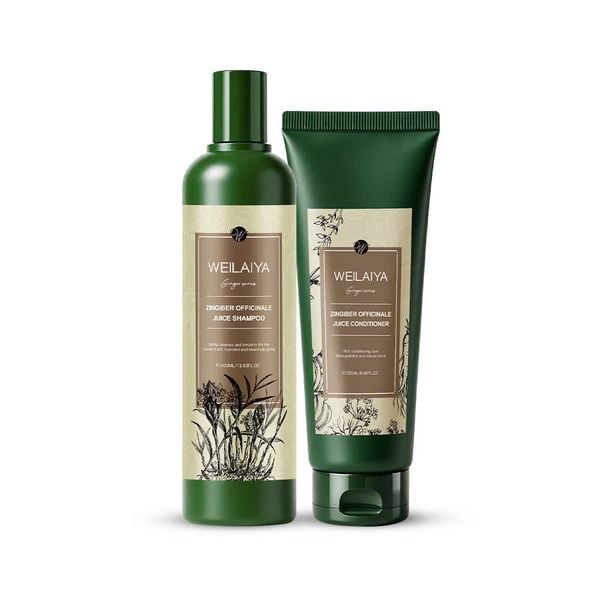  Bộ Gội Xả Weilaiya Zingiber Officinale Juice (Shampoo 400ml & Conditioner 250ml) 