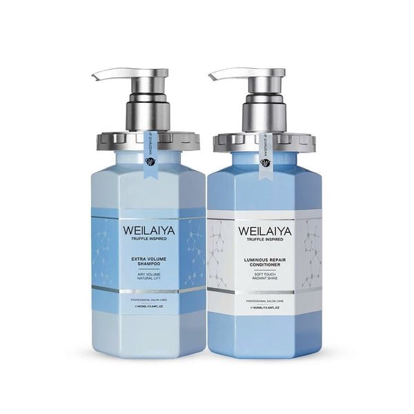  Bộ Gội Xả Weilaiya Extra Volume & Luminous Repair (Shampoo & Conditioner) 450ml x 450ml 