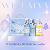  Hộp quà tặng cao cấp Weilaiya: “The Butterfly of Dreams” - Bộ gội xả phồng tóc và Sữa tắm Hoa Cúc Weilaiya 