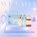  Hộp quà tặng cao cấp Weilaiya: “The Butterfly of Dreams” - Bộ gội xả suôn mượt và Sữa tắm Hoa Hồng Weilaiya 