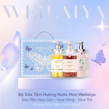  Hộp quà tặng cao cấp Weilaiya: “The Butterfly of Dreams” - Bộ 3 sữa tắm hương nước hoa Weilaiya 