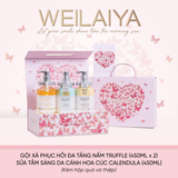  Hộp quà Vũ khúc cánh bướm 1 Cặp phục hồi nấm truffle + Sữa tắm hoa cúc 