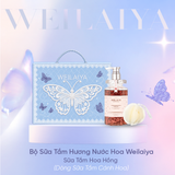  Hộp quà tặng cao cấp Weilaiya: “The Butterfly of Dreams” - Sữa tắm hương nước hoa Hoa Hồng Weilaiya 