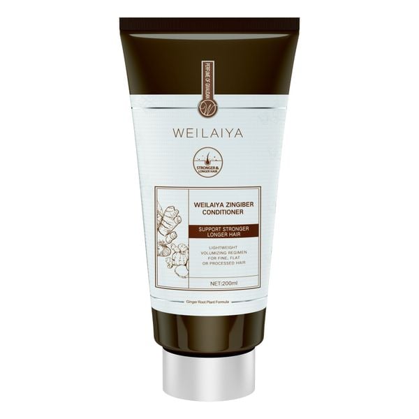  Dầu xả gừng hỗ trợ mọc tóc và giảm lão hóa da đầu Weilaiya Zingiber Conditioner 200ml 