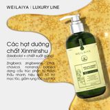  Dầu gội gừng detox hỗ trợ mọc tóc Weilaiya Zingiber Detox Shampoo 420ml 