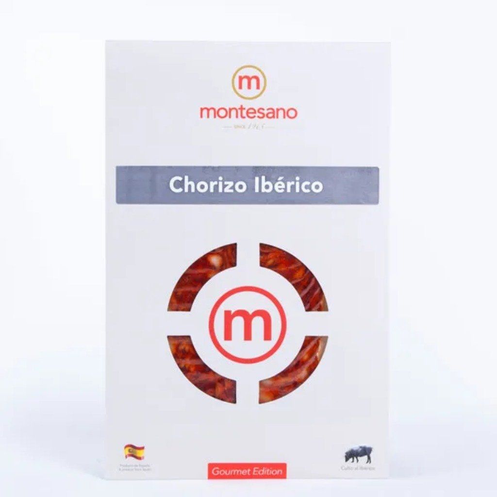 Xúc xích Muối Salami Iberico Cebo Chorizo Gói Cắt Lát 100g Montesano