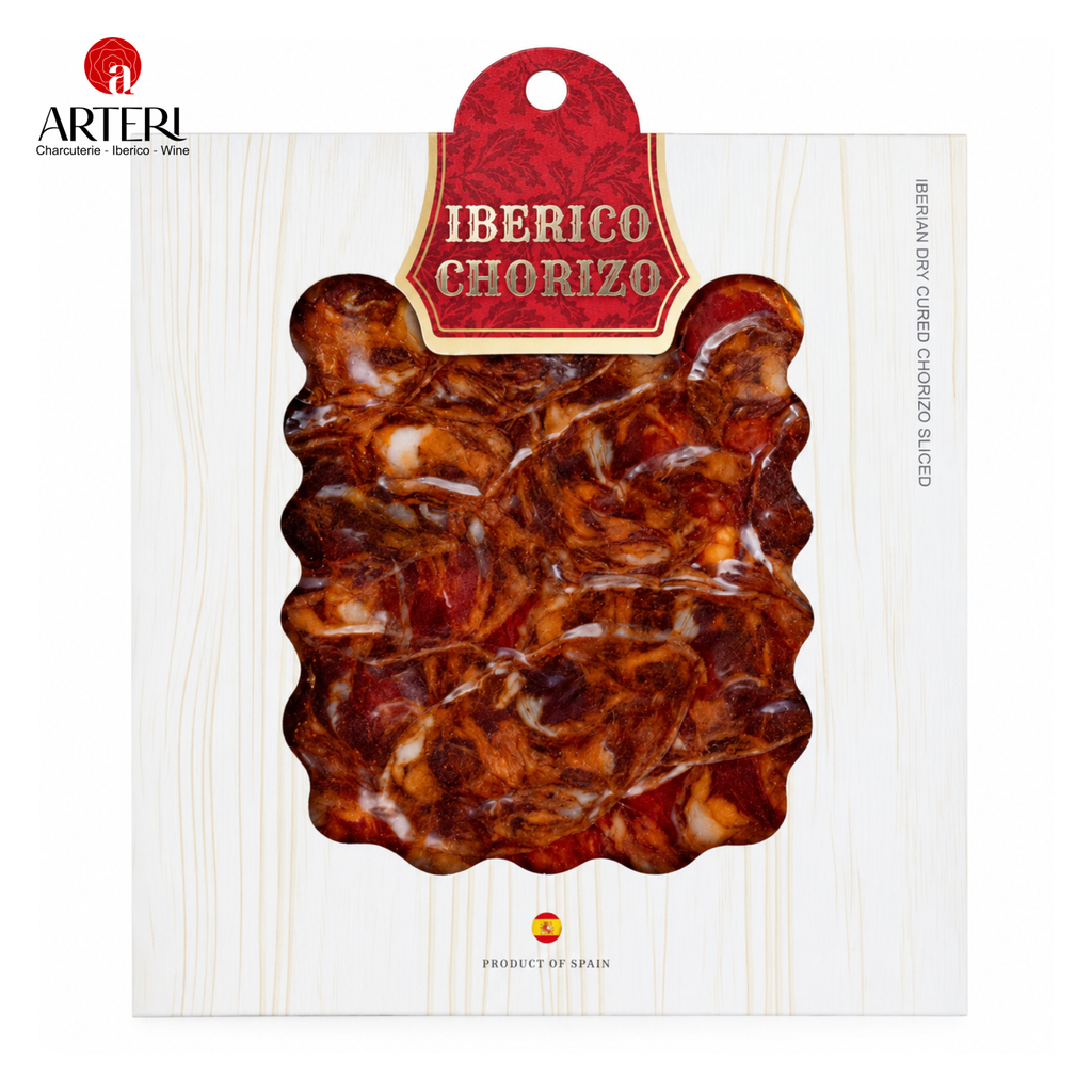 Xúc xích Muối Salami Iberico Cebo Chorizo Gói Cắt Lát 50g Montesano
