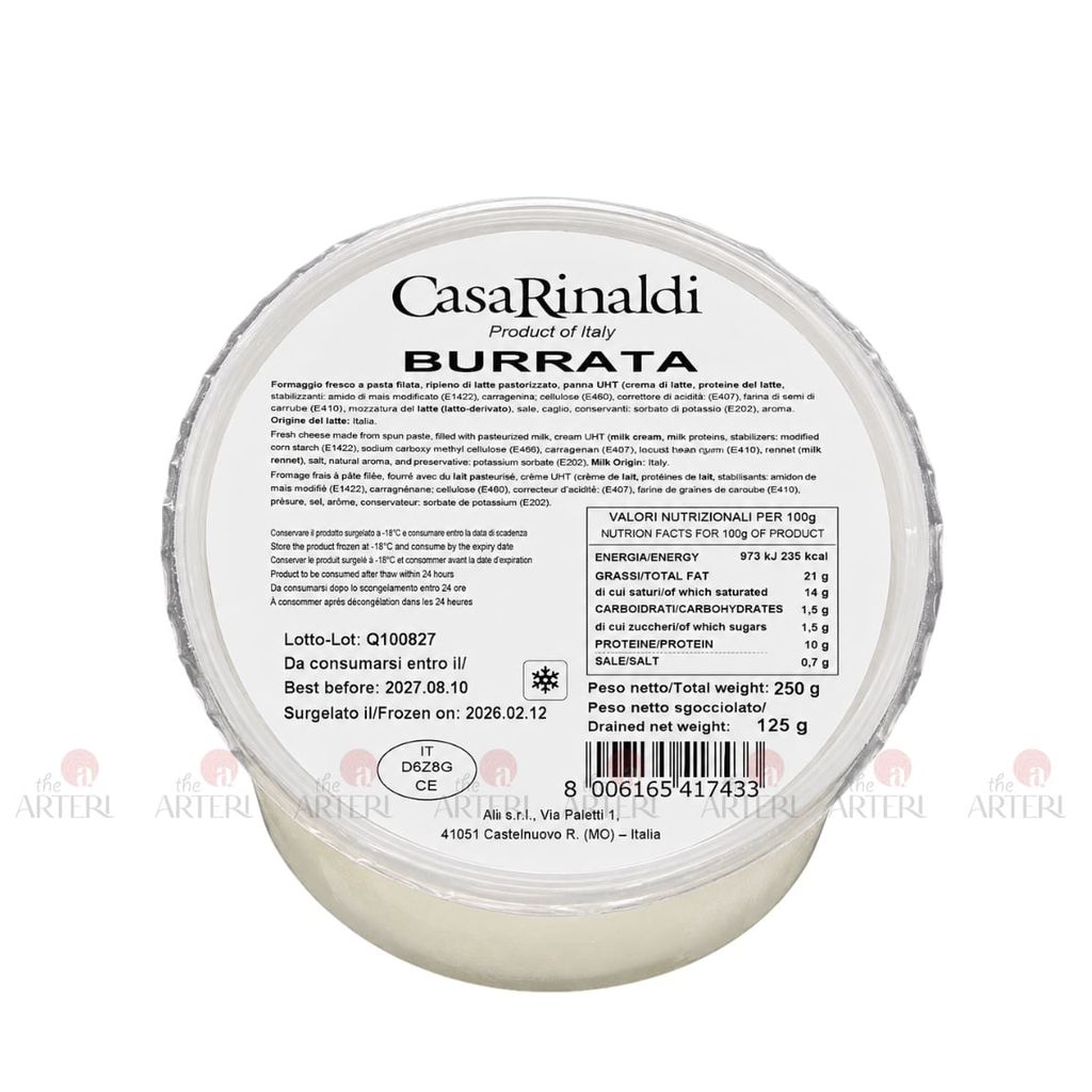 Phô Mai Burrata Casa Rinaldi 125g