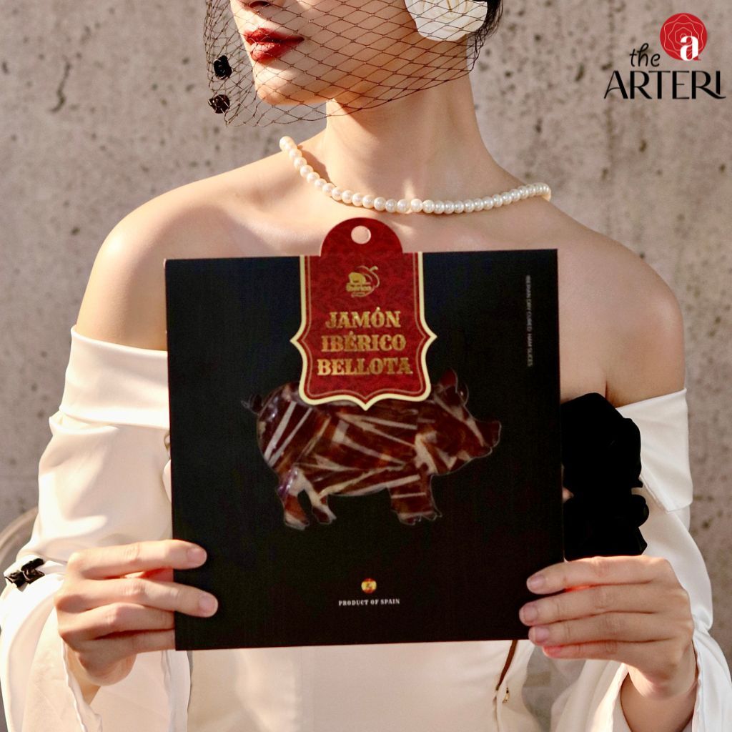 Đùi Sau Heo Muối Iberico Bellota 36 Tháng Gói Cắt Lát 100g
