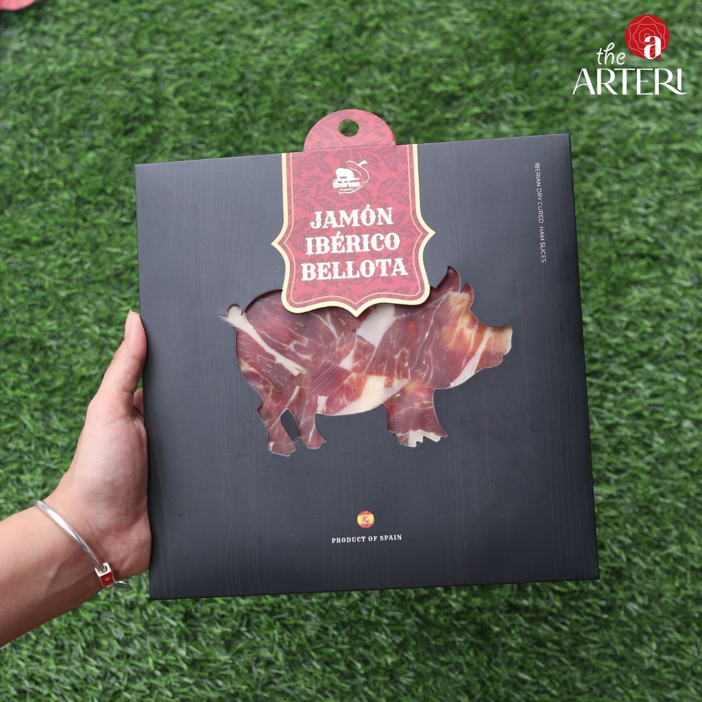 Đùi Sau Heo Muối Iberico Bellota 36 Tháng Gói Cắt Lát 100g