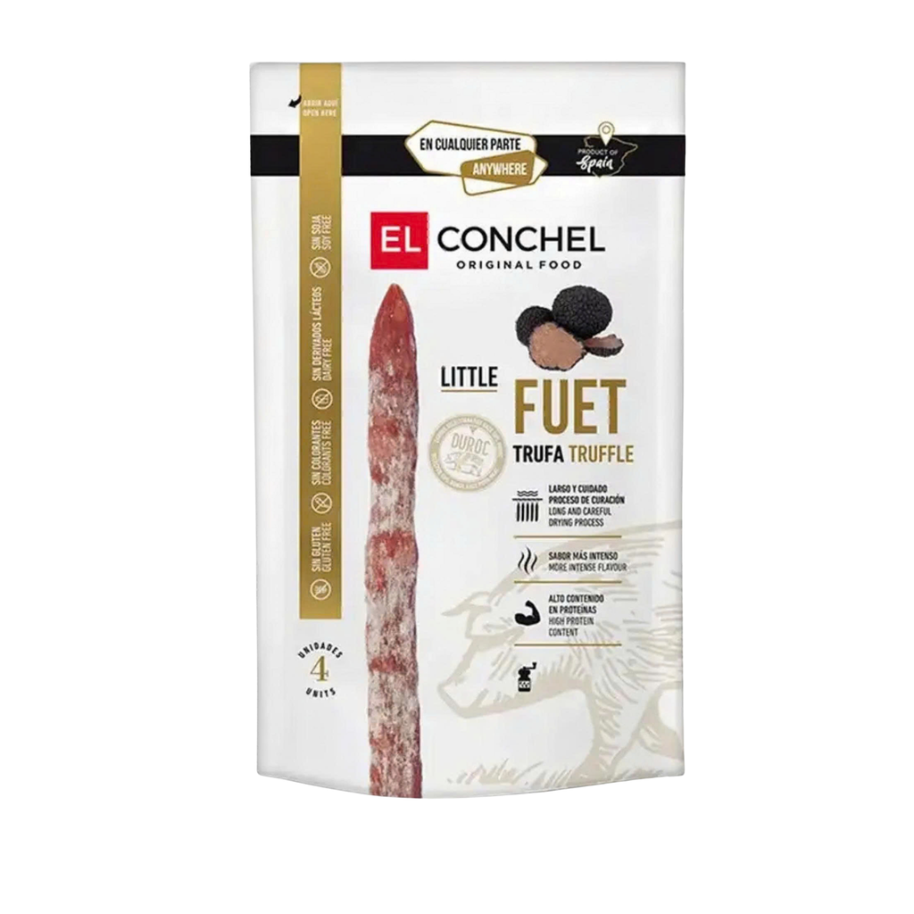 Xúc Xích Khô Little Fuet Truffle El Conchel 55g Tây Ban Nha Cao Cấp